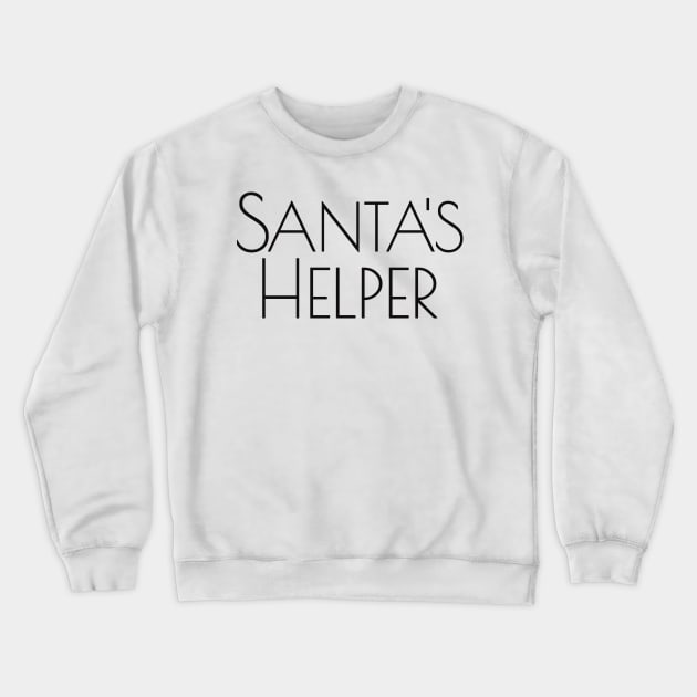 Santa's Helper Crewneck Sweatshirt by Blended Designs